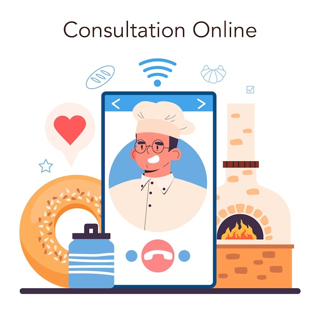 Contact and support illustration